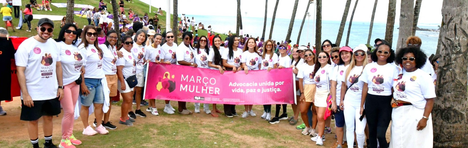 [OAB-BA participa da Marcha 8M em Salvador e reforça compromisso com o enfrentamento à violência contra as mulheres]