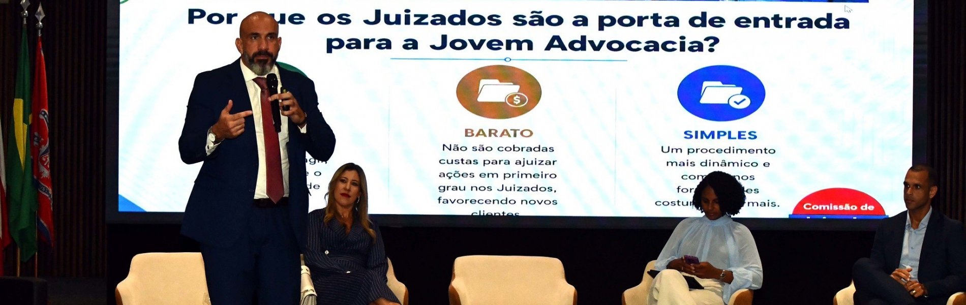 [I Congresso Estadual de Juizados Especiais amplia debate sobre desafios da advocacia que atua na área]