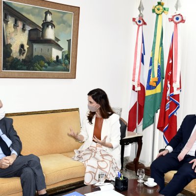 [Visita ao presidente do TJBA, desembargador Nilson Castelo Branco]