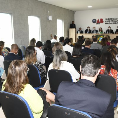 [Posse da nova diretoria da OAB de Luís Eduardo Magalhães]