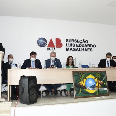 [Posse da nova diretoria da OAB de Luís Eduardo Magalhães]