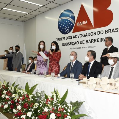 [Posse da nova diretoria da OAB de Barreiras]