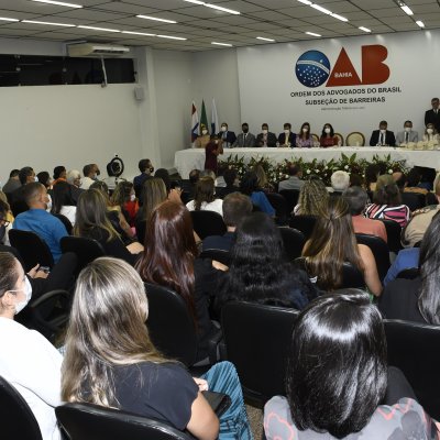 [Posse da nova diretoria da OAB de Barreiras]