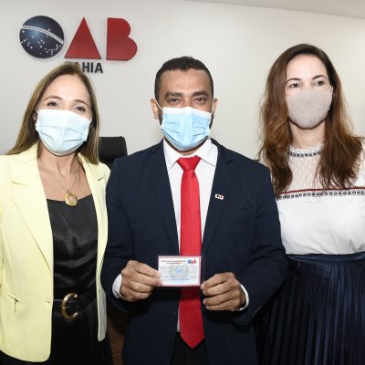 [Solenidade de entrega de carteira da OAB da Bahia  ]