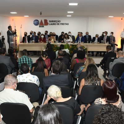 [Posse da nova diretoria da OAB de Lauro de Freitas]