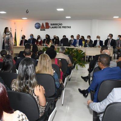 [Posse da nova diretoria da OAB de Lauro de Freitas]