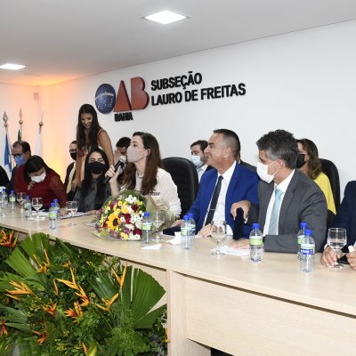 [Posse da nova diretoria da OAB de Lauro de Freitas]