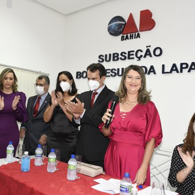 [Posse da nova diretoria da OAB de Bom Jesus da Lapa]