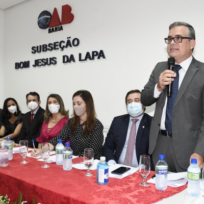 [Posse da nova diretoria da OAB de Bom Jesus da Lapa]