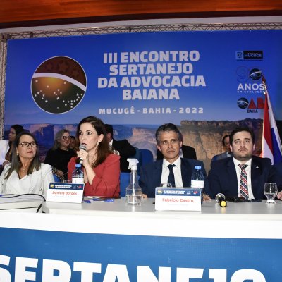 [Aberto em Mucugê o 3º Encontro Sertanejo da Advocacia Baiana]