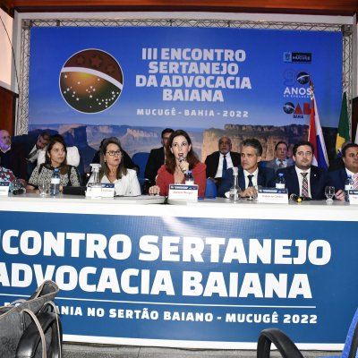 [Aberto em Mucugê o 3º Encontro Sertanejo da Advocacia Baiana]