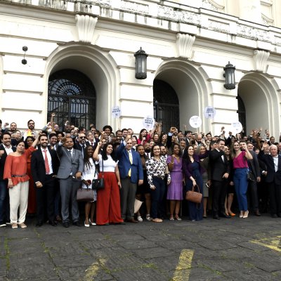 [Ato pela Valorização da Advocacia reuniu advogadas e advogados de toda a Bahia no Fórum Ruy Barbosa]