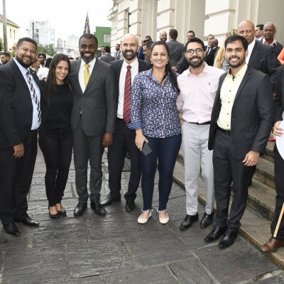 [Ato pela Valorização da Advocacia reuniu advogadas e advogados de toda a Bahia no Fórum Ruy Barbosa]