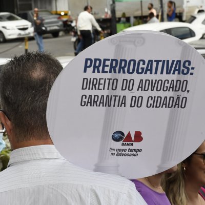 [Ato pela Valorização da Advocacia reuniu advogadas e advogados de toda a Bahia no Fórum Ruy Barbosa]