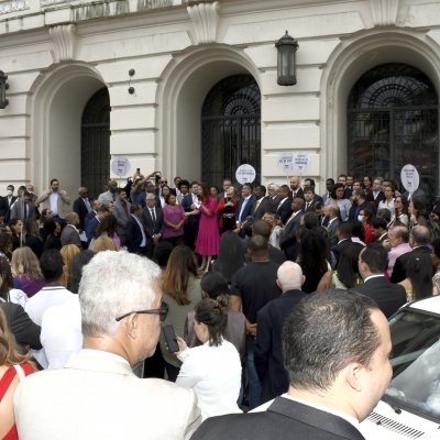 [Ato pela Valorização da Advocacia reuniu advogadas e advogados de toda a Bahia no Fórum Ruy Barbosa]
