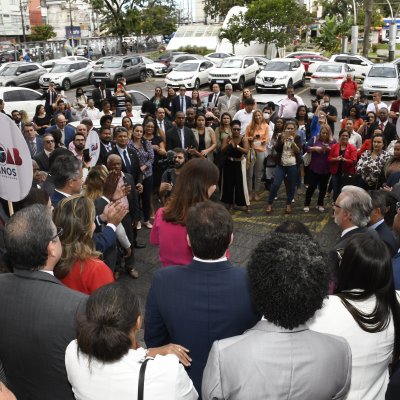 [Ato pela Valorização da Advocacia reuniu advogadas e advogados de toda a Bahia no Fórum Ruy Barbosa]