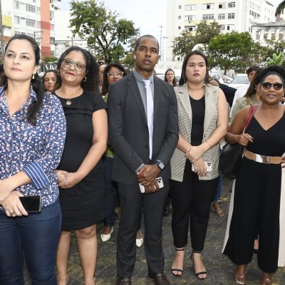 [Ato pela Valorização da Advocacia reuniu advogadas e advogados de toda a Bahia no Fórum Ruy Barbosa]