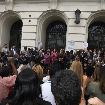 [Ato pela Valorização da Advocacia reuniu advogadas e advogados de toda a Bahia no Fórum Ruy Barbosa]