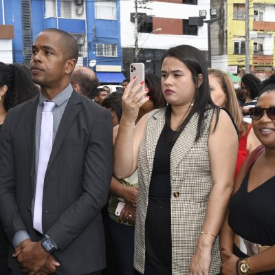 [Ato pela Valorização da Advocacia reuniu advogadas e advogados de toda a Bahia no Fórum Ruy Barbosa]