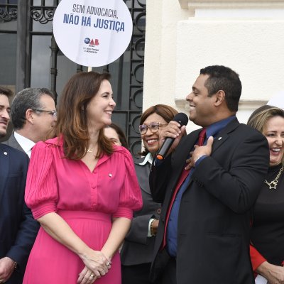 [Ato pela Valorização da Advocacia reuniu advogadas e advogados de toda a Bahia no Fórum Ruy Barbosa]