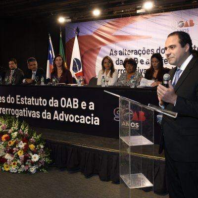 [Evento da OAB-BA sobre prerrogativas e mudanças no Estatuto da Advocacia]