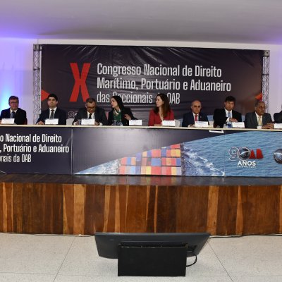 [X Congresso Nacional de Direito Marítimo, Portuário e Aduaneiro das Seccionais da OAB]