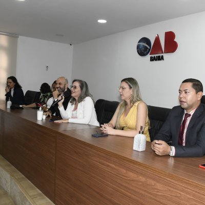 [OAB-BA recebe estudantes de Direito para visita técnica - 11/11]