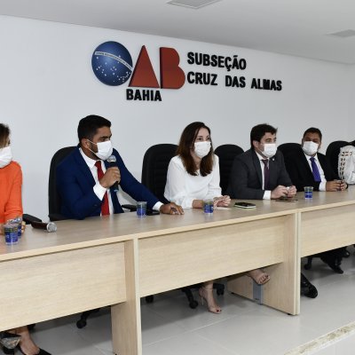 [OAB de Cruz das Almas inaugura Galeria de Ex-Presidentes na Subseção]