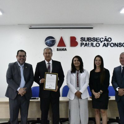 [Visita do presidente do TJBA, Desembargador Nilson Castelo Branco, à sede da OAB Paulo Afonso - 27.01.2023]