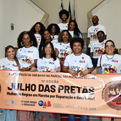 [OAB-BA participa da Marcha Julho das Pretas 2023]