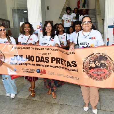 [OAB-BA participa da Marcha Julho das Pretas 2023]