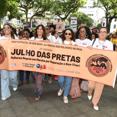 [OAB-BA participa da Marcha Julho das Pretas 2023]