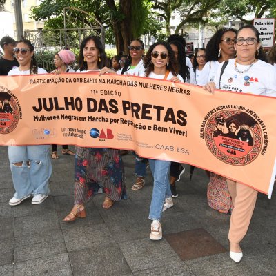 [OAB-BA participa da Marcha Julho das Pretas 2023]