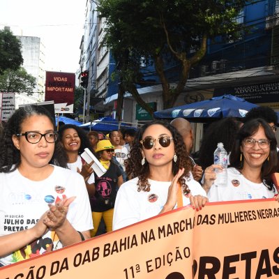 [OAB-BA participa da Marcha Julho das Pretas 2023]