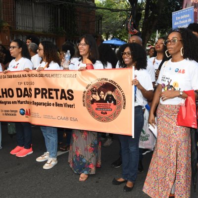 [OAB-BA participa da Marcha Julho das Pretas 2023]