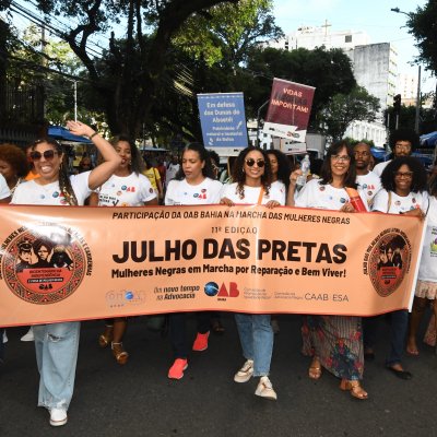 [OAB-BA participa da Marcha Julho das Pretas 2023]