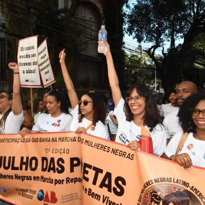 [OAB-BA participa da Marcha Julho das Pretas 2023]