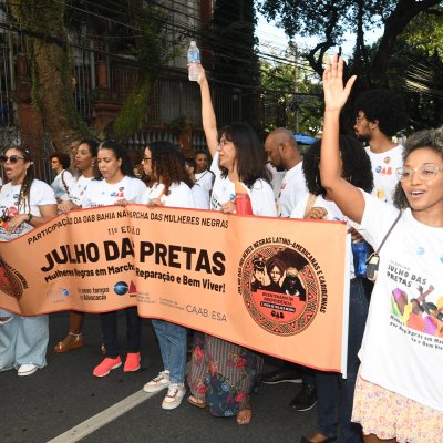 [OAB-BA participa da Marcha Julho das Pretas 2023]