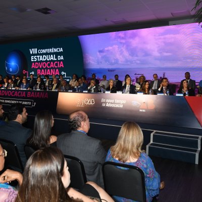 [Abertura da VIII Conferência Estadual da OAB da Bahia - Fotos de Angelino de Jesus - Dia 02/08]