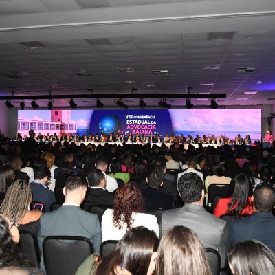 [Abertura da VIII Conferência Estadual da OAB da Bahia - Fotos de Angelino de Jesus - Dia 02/08]