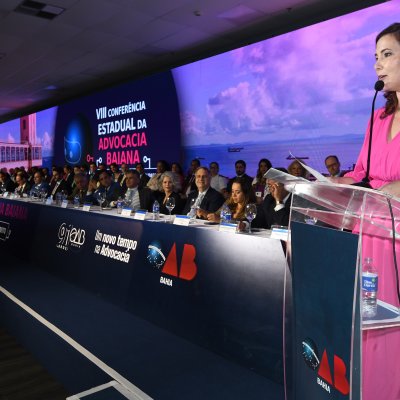 [Abertura da VIII Conferência Estadual da OAB da Bahia - Fotos de Angelino de Jesus - Dia 02/08]