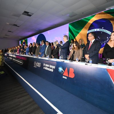 [Abertura da VIII Conferência Estadual da OAB da Bahia - Fotos de Angelino de Jesus - Dia 02/08]