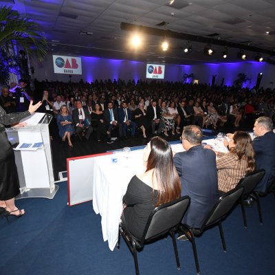 [Abertura da VIII Conferência Estadual da OAB da Bahia - Fotos de Angelino de Jesus - Dia 02/08]