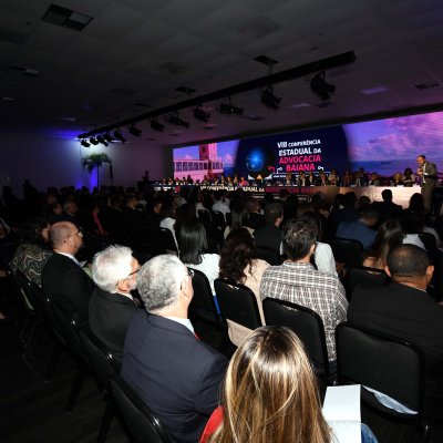 [Abertura da VIII Conferência Estadual da OAB da Bahia - Fotos de Angelino de Jesus - Dia 02/08]