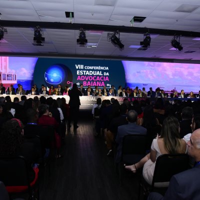 [Abertura da VIII Conferência Estadual da OAB da Bahia - Fotos de Felipe Teles - Dia 02/08]