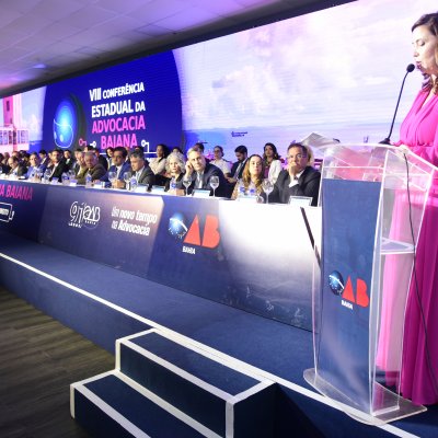 [Abertura da VIII Conferência Estadual da OAB da Bahia - Fotos de Felipe Teles - Dia 02/08]