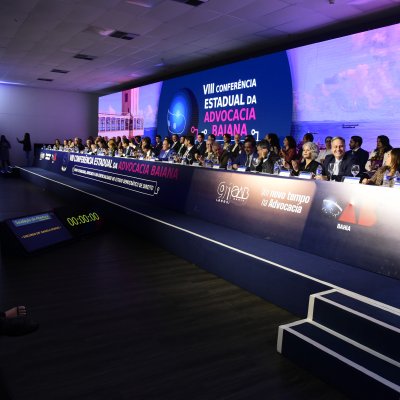 [Abertura da VIII Conferência Estadual da OAB da Bahia - Fotos de Felipe Teles - Dia 02/08]