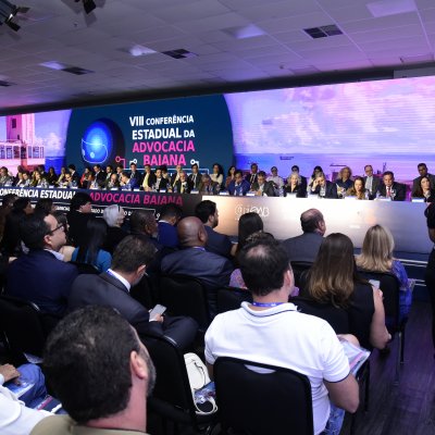 [Abertura da VIII Conferência Estadual da OAB da Bahia - Fotos de Felipe Teles - Dia 02/08]