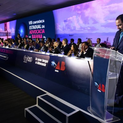 [Abertura da VIII Conferência Estadual da OAB da Bahia - Fotos de Felipe Teles - Dia 02/08]