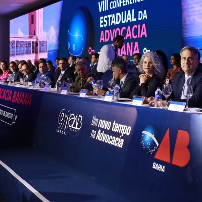 [Abertura da VIII Conferência Estadual da OAB da Bahia - Fotos de Felipe Teles - Dia 02/08]